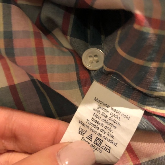 J crew plaid button up shirt - Picture 7 of 7